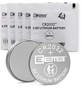 5PCS EEMB CR2032 3V Lithium Batteries Li-MnO₂ Button 2032 Battery DL2032,ECR2032,LM2032 for Key F...