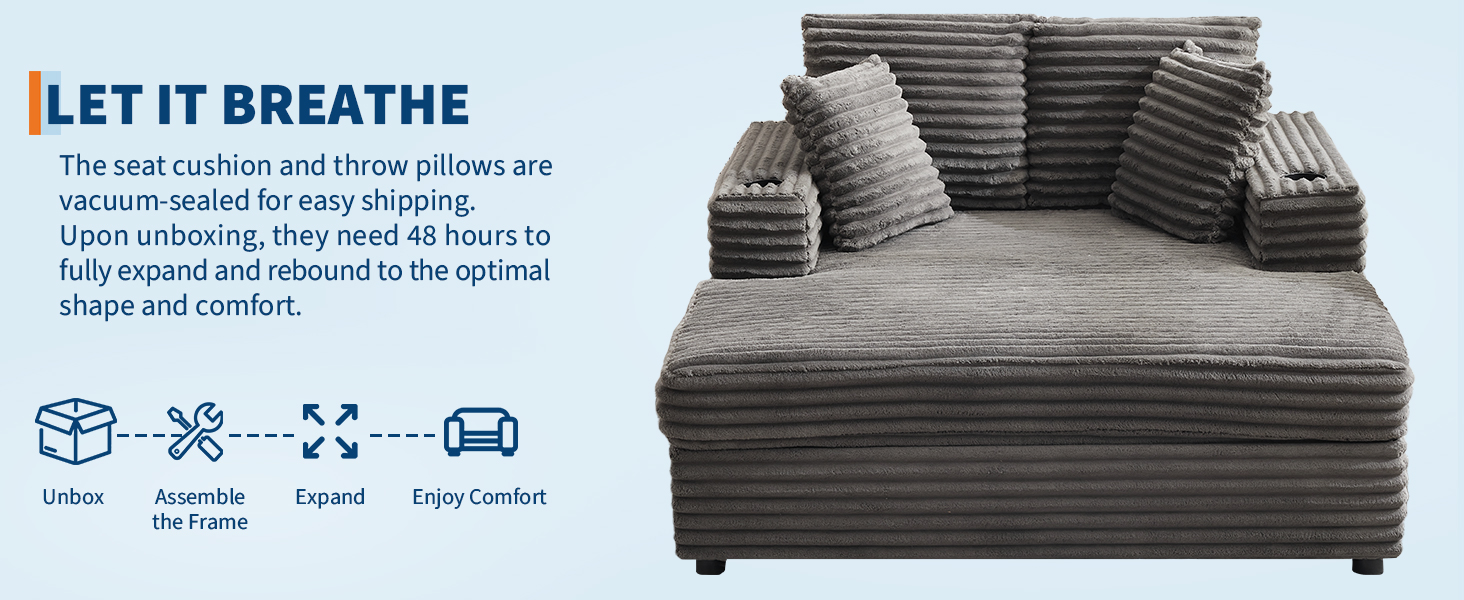 Oversized Toffee Chair