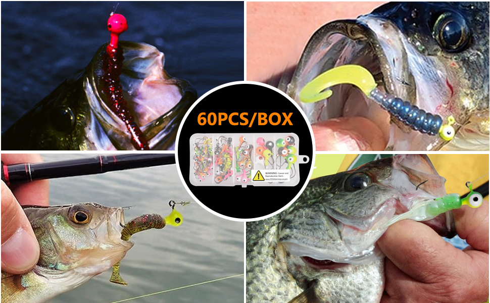 round jig heads for fishing