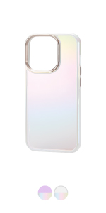 Amazon.co.jp: エレコム iPhone15 Pro ケース &me オーロラ