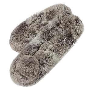 Amazon | ネックウォーマー レディースマフラー ふわモコ