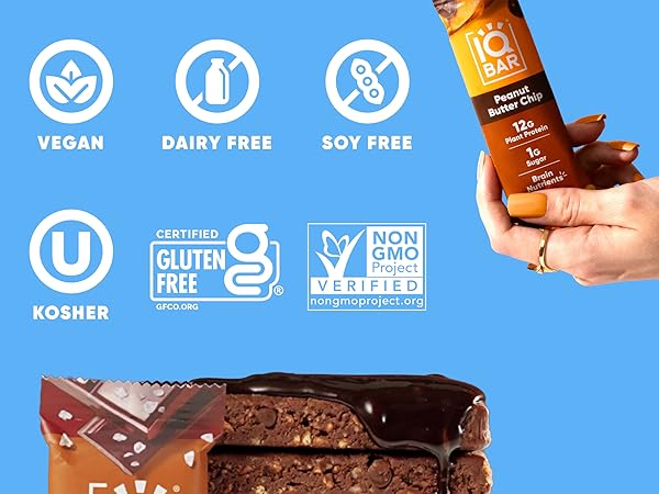 iqbar Dairy-free Soy-free Nut-free Paleo-friendly Quick snack Post-workout refuel Pritin bars kito 