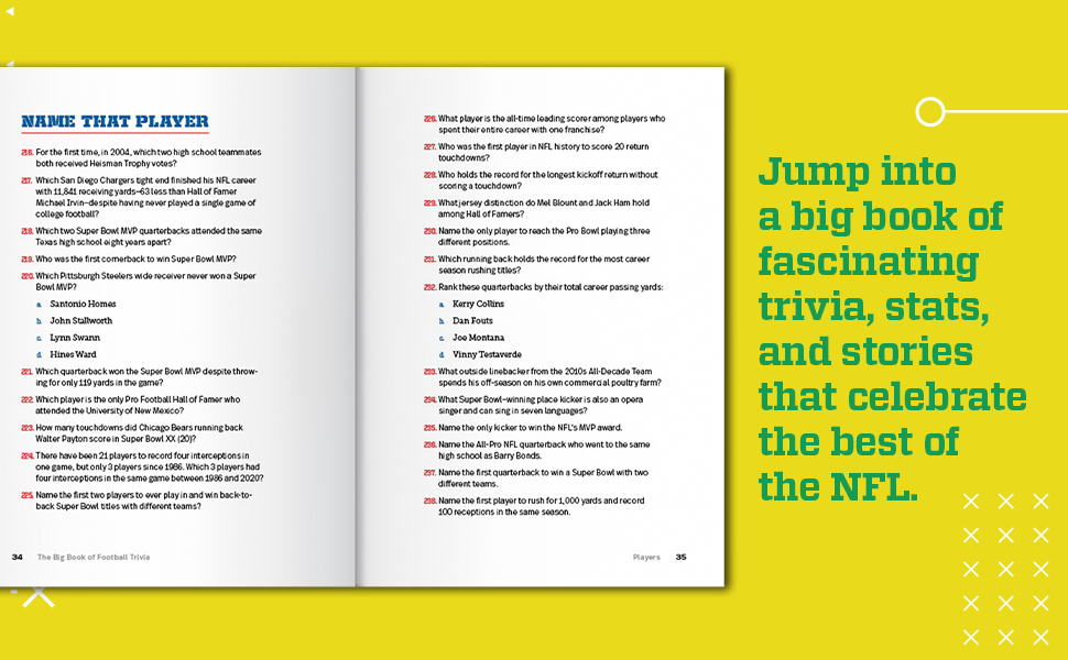The Big Book of Football Trivia 700 Questions for NFL Fans Holloway