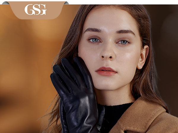 Amazon | 【GSG】クロムフリーレザー 手袋 レディース 本革