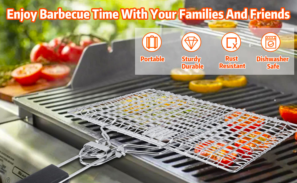  BBQ Grill Basket
