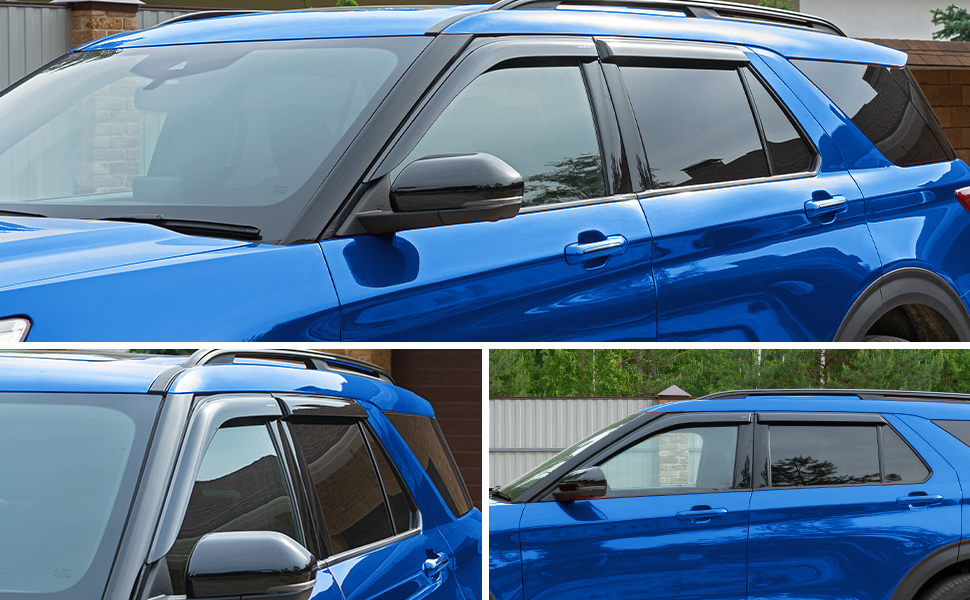 rain guards window deflectors