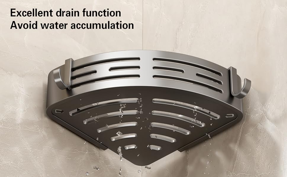 shower organizer corner