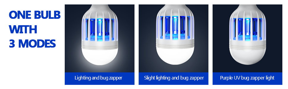 3 modes bug zapper