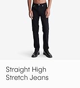 Calvin Klein Men's Straight High Stretch Jeans