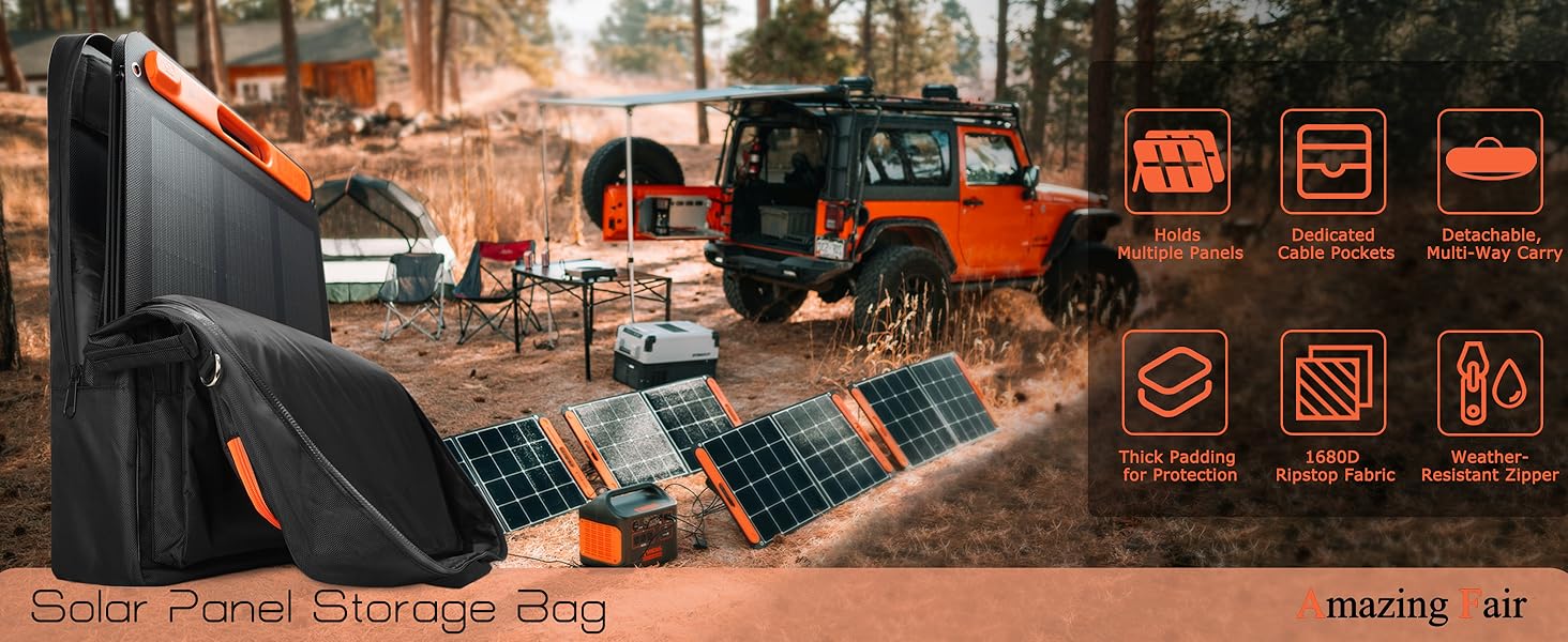 Solar Panel Storage Bag