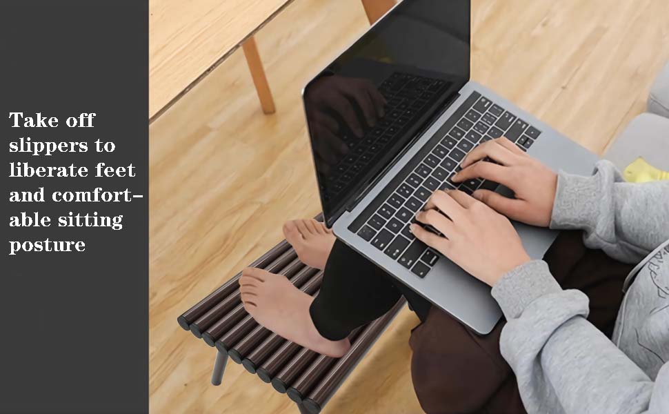 Nijoam Foot Rest for Under Desk at Work Ergonomic Design