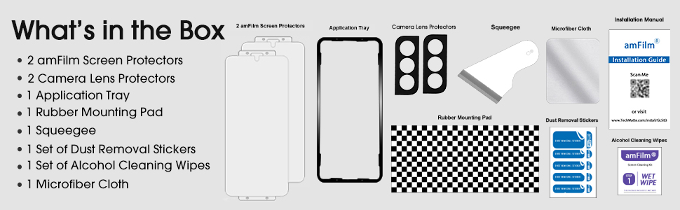 amFilm Samsung Galaxy S22 Screen Protector