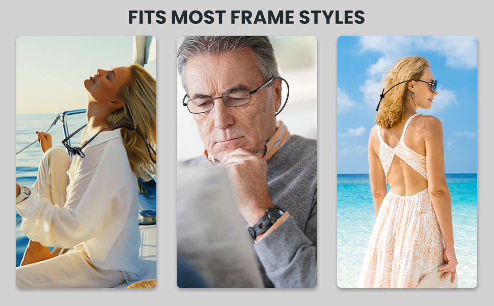 FITS MOST FRAME STYLES