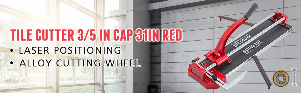 VEVOR Coupe-Carrelage 800 Mm Doubles Rails Et Supports Coupe-carreaux Manuel Capuchon Outils Manuels Pour Couper Les Carreaux Avec Precision 10 Coupe-carreaux de 800 mm