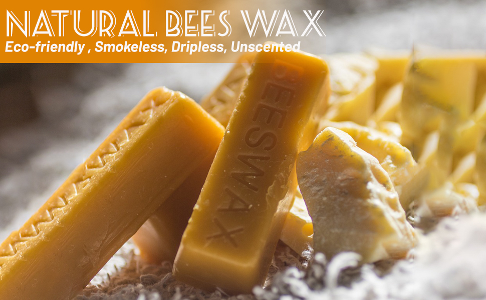 natural bees wax candle
