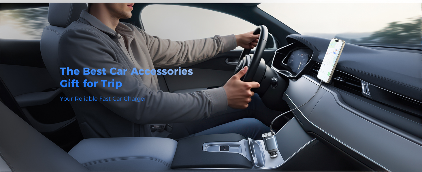 retractable car phone charger