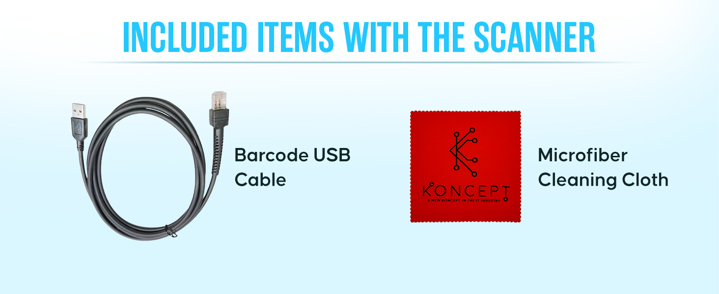 DS4308 Zebra Symbol Barcode Scanner Bundle