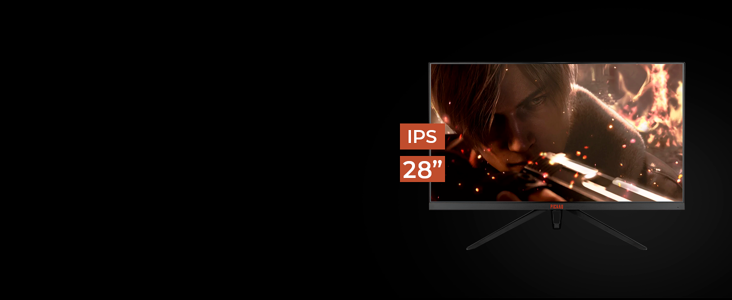 Monitor Gamer Pichau Centauri SPRO28, 28 Pol., IPS, 4K UHD, 1ms, 144Hz