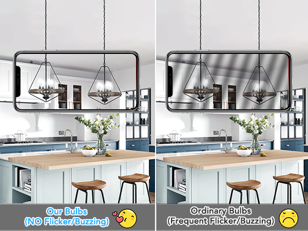 5000K LED Chandelier Light Bulbs 