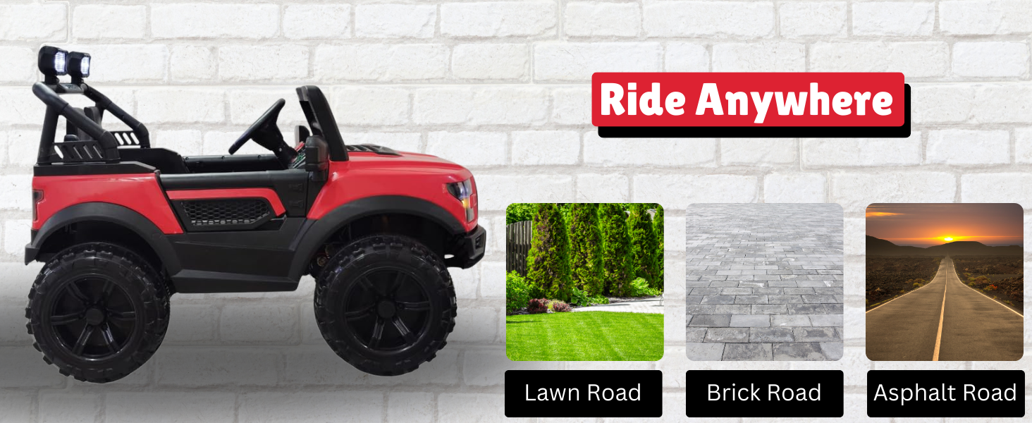 SPN-E2FA SHAKYA WORLD POBO Battery Operated Jeep