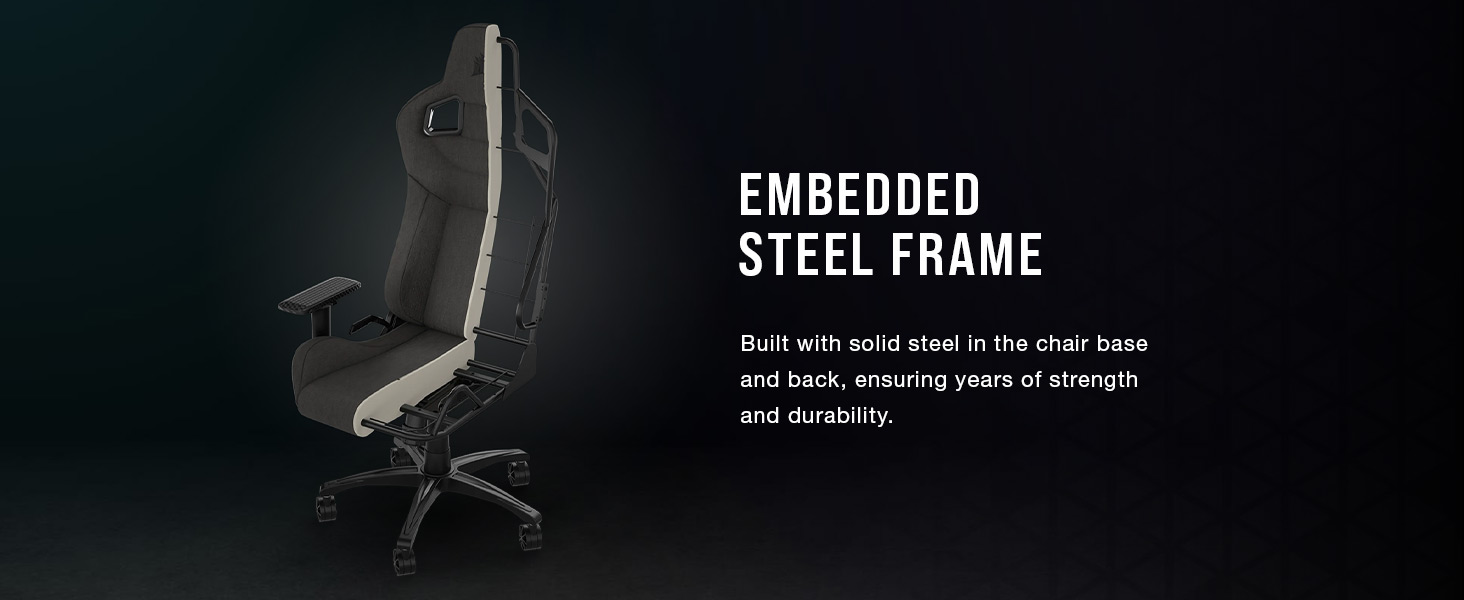 steel frame chair, gaming chair, computer gaming chair, pc gaming chair