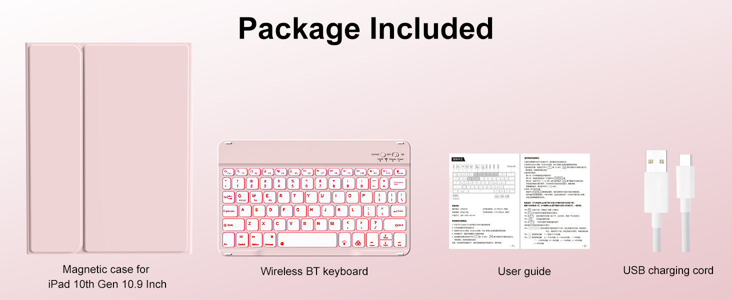 iPad 10th Generation Case with Keyboard 