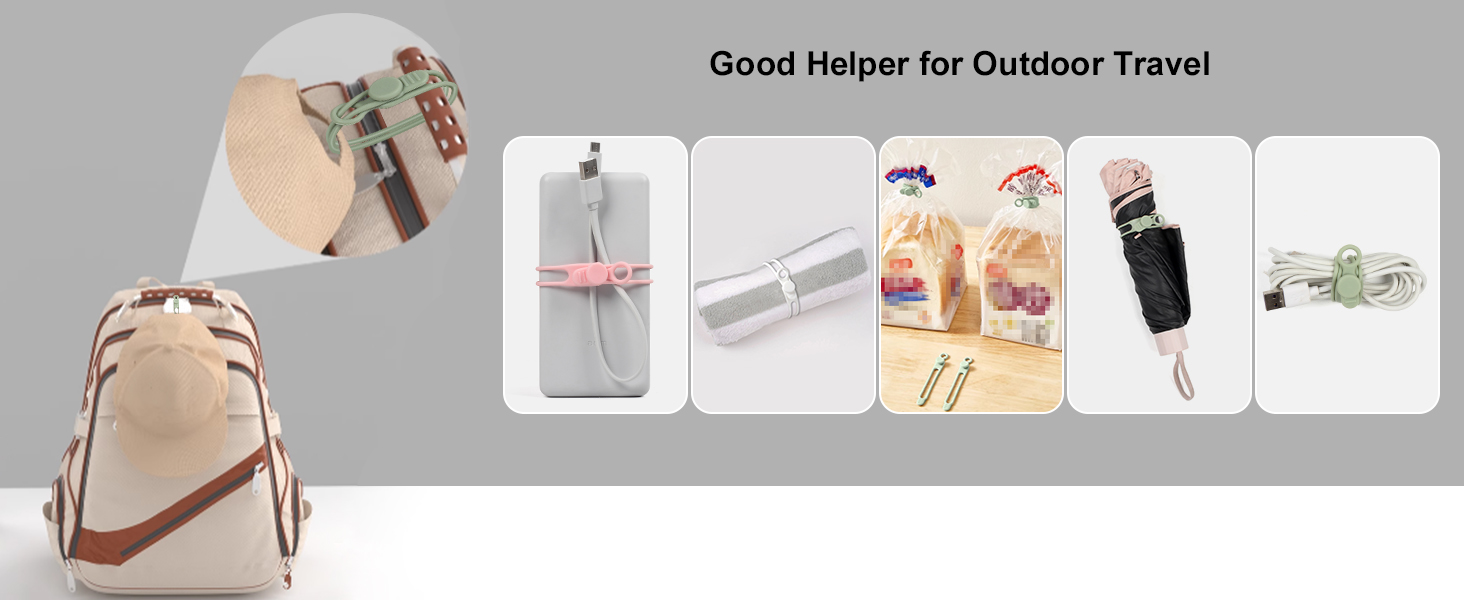 silicone cable ties reusable