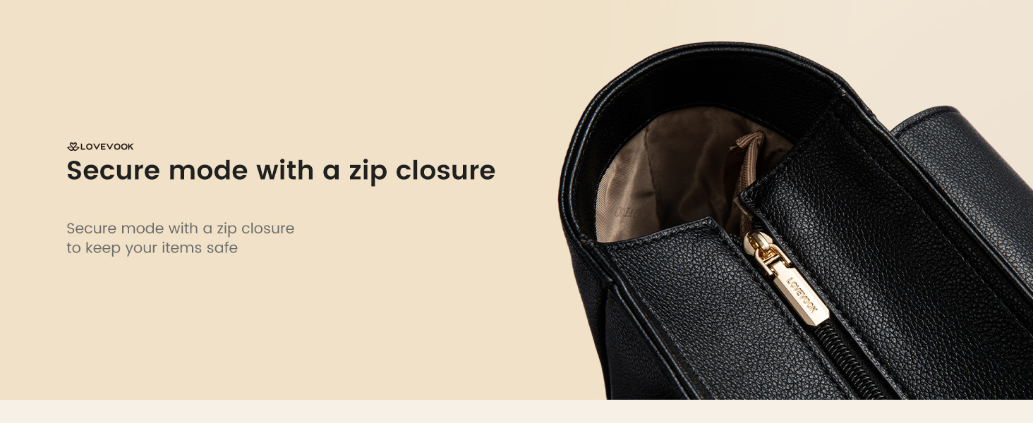 tote bag with zipper