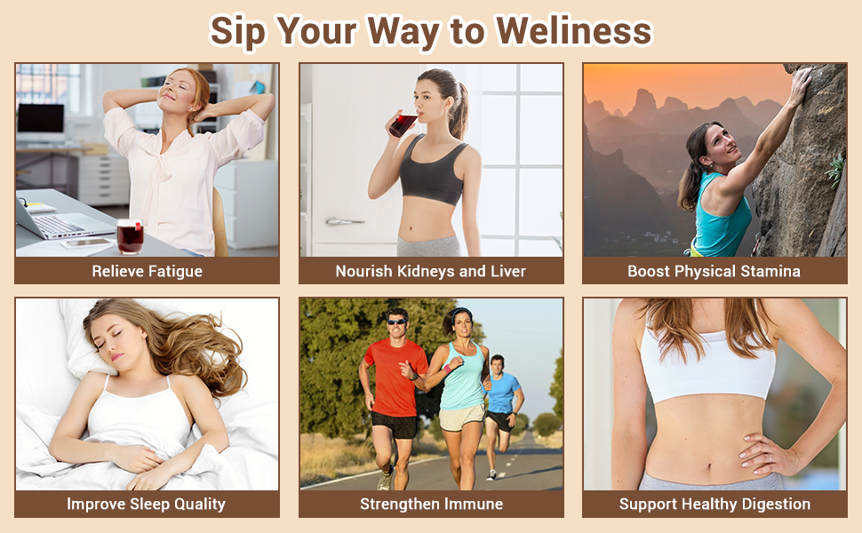 kidney tea formula ginseng six treasure tea