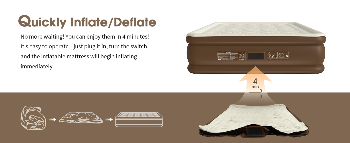 queen air mattress with built in pump inflatable mattress blow up mattress queen air bed