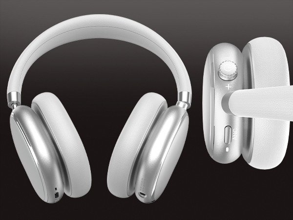 Shrythm NC95 ワイヤレスヘッドホン シルバー Amazon.com: T-fun NC95 Hybrid Active Noise Cancelling