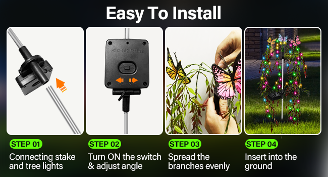 outdoor solar yard lights