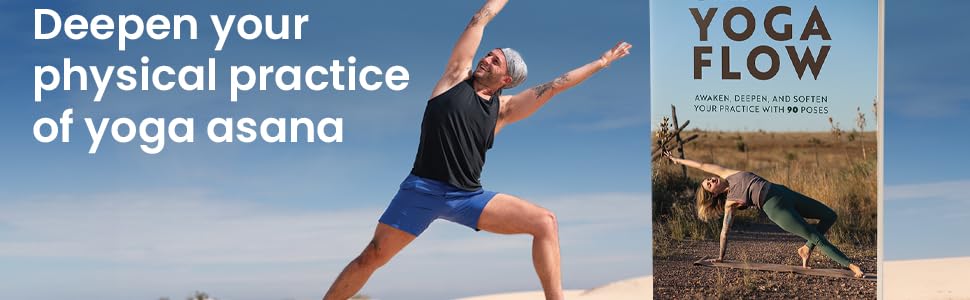 Deepen your physical practice of yoga asana; Yoga Flow book cover