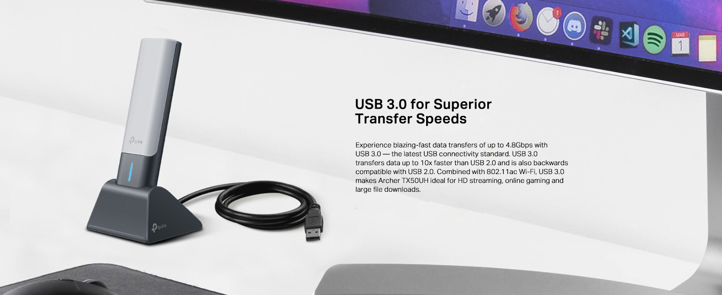 Archer TX50UH AX3000 High Gain Wireless USB Adapter