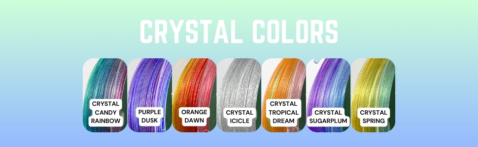 Crystal EPAX Fast PLA+ Colors