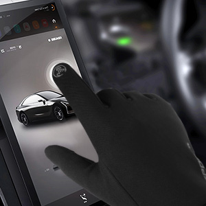 Touch screen gloves