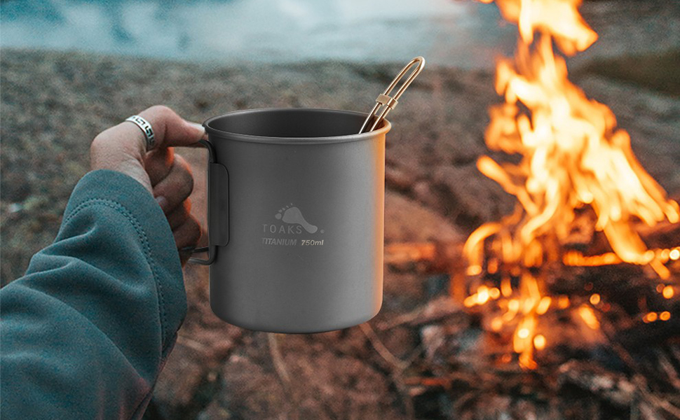 titanium mug