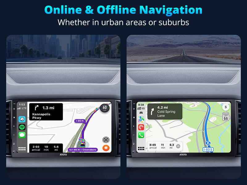 online navigation; offline navigation