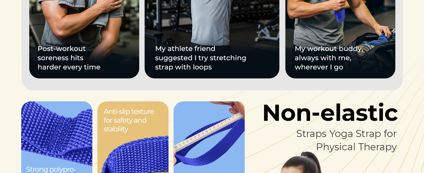 Yoga Straps for Stretching