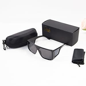 gift for her for him sunglasses gift set present pouch box zipper