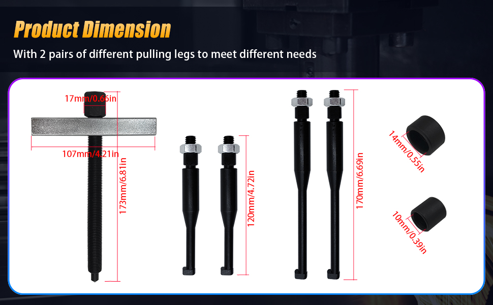 For removing steering wheels on a variety of vehicles