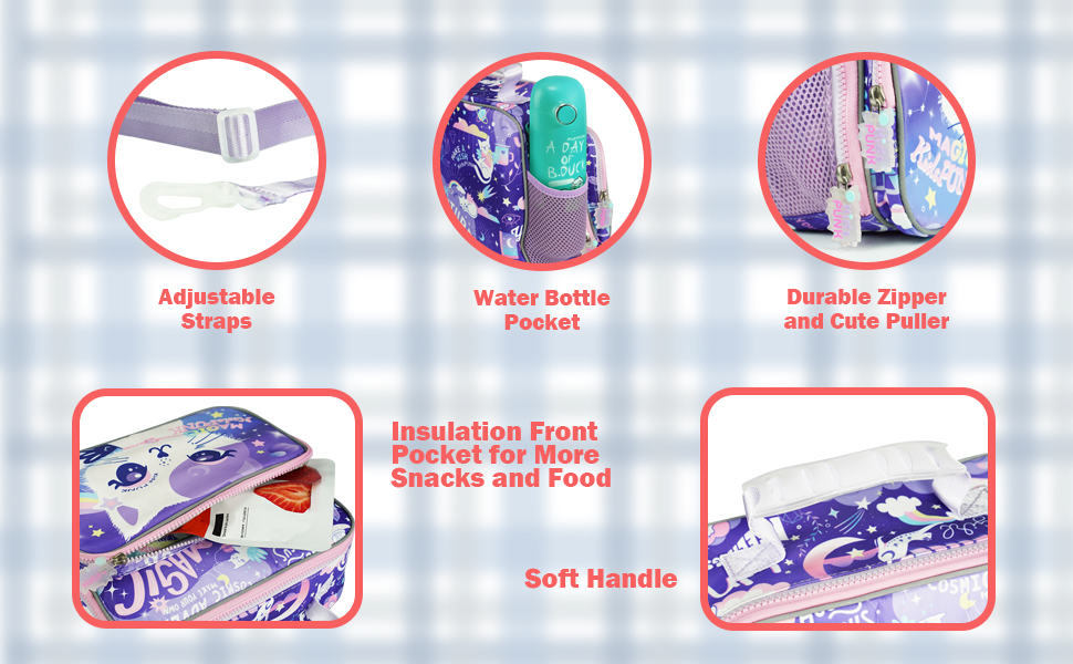 Lunch Box Kids Lunch Box for Boys and Girls Kids Lunch Bag