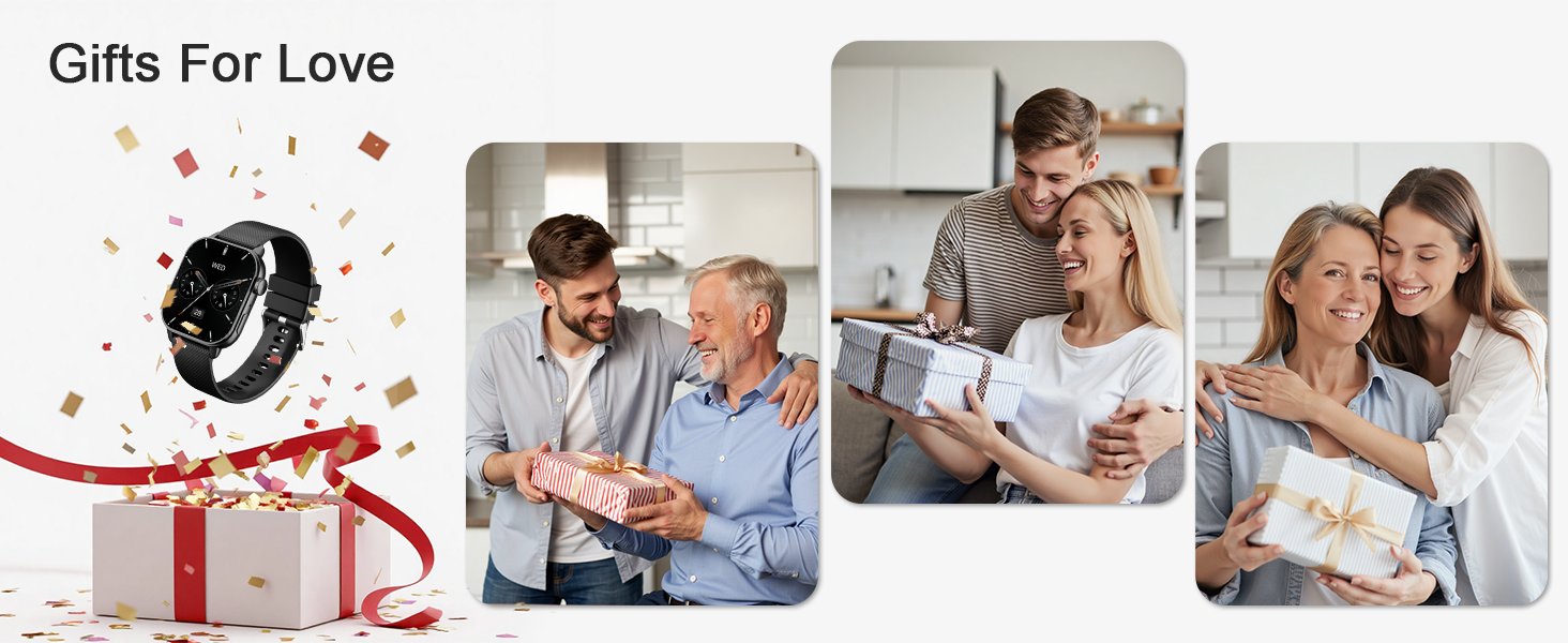 A smartwatch: The thoughtful gift that keeps tabs on their wellness.
