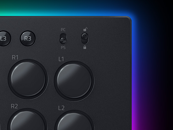 Razer Kitsune - Contrôleur arcade optique All-Button pour