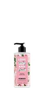 Love Beauty and Planet Renewed Murumuru Butter & Rose Delicious Glow Body Lotion, 13.5