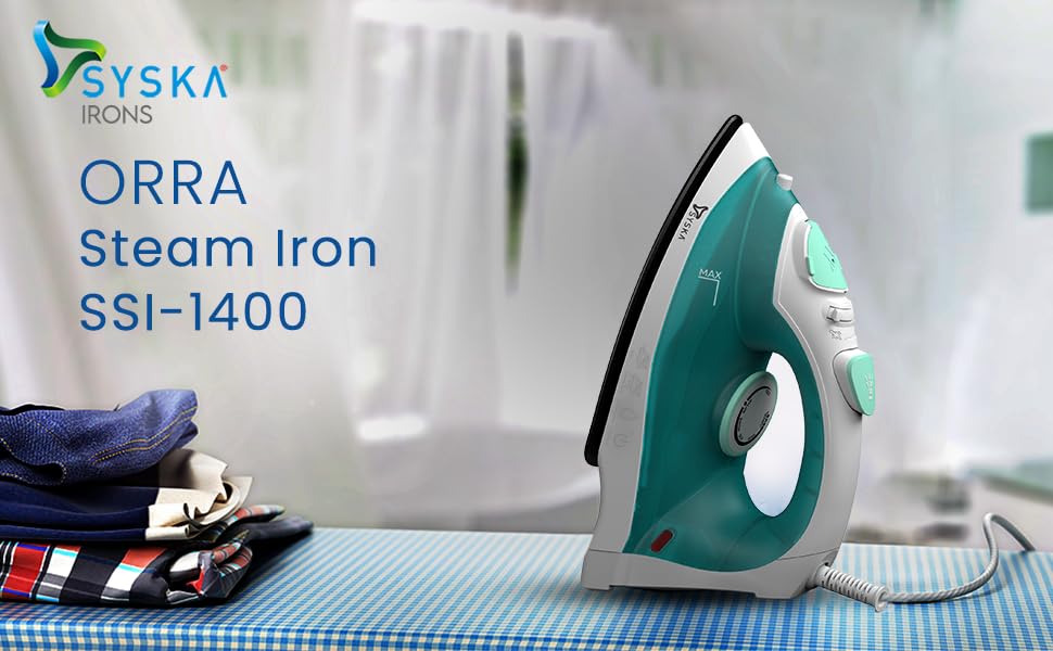 Buy SYSKA Iron Press 2 Year Warranty Iron Box, Steam Iron, Electric