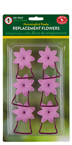 Perky-Pet Replacement Pink Petunia Flower Feeding Ports