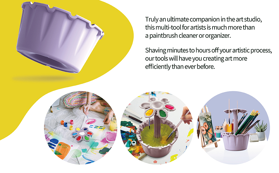 SOTER Paint Brush Cleaner AllInOne Solution For Artists