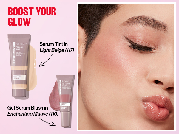 illuminance gel serum blush