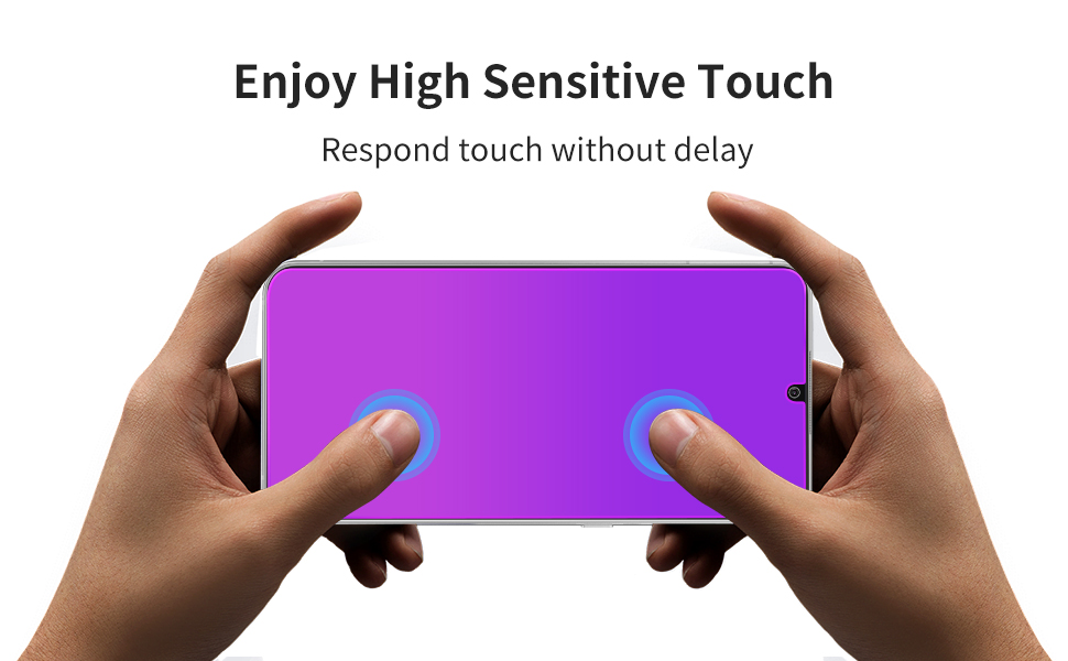 PDDKISS Gradient Colorful Screen Protector for Samsung S23